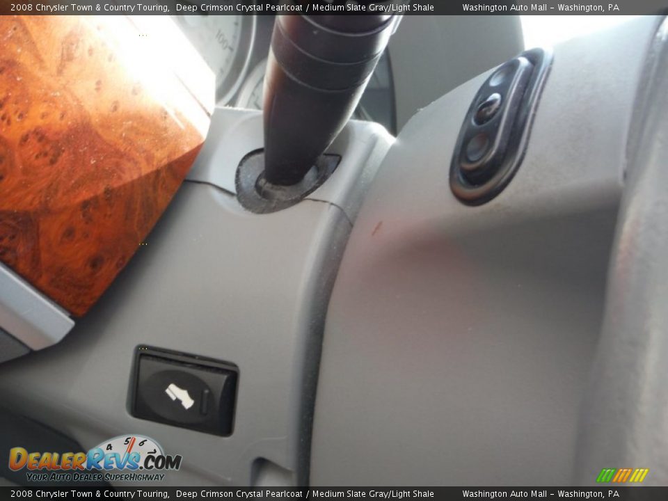 2008 Chrysler Town & Country Touring Deep Crimson Crystal Pearlcoat / Medium Slate Gray/Light Shale Photo #14