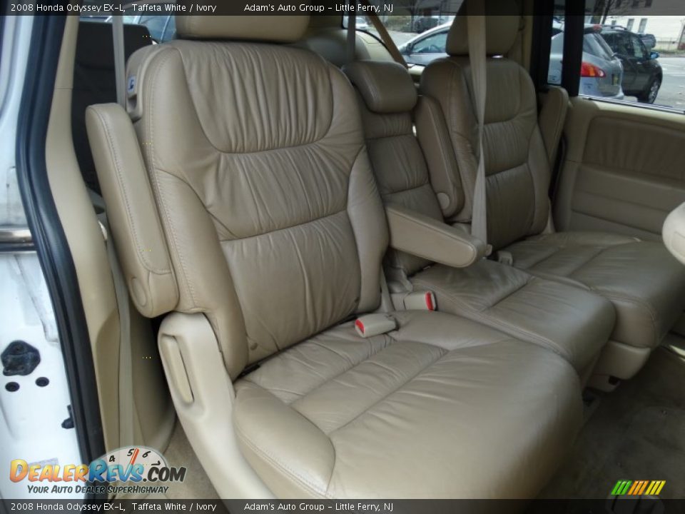 2008 Honda Odyssey EX-L Taffeta White / Ivory Photo #17
