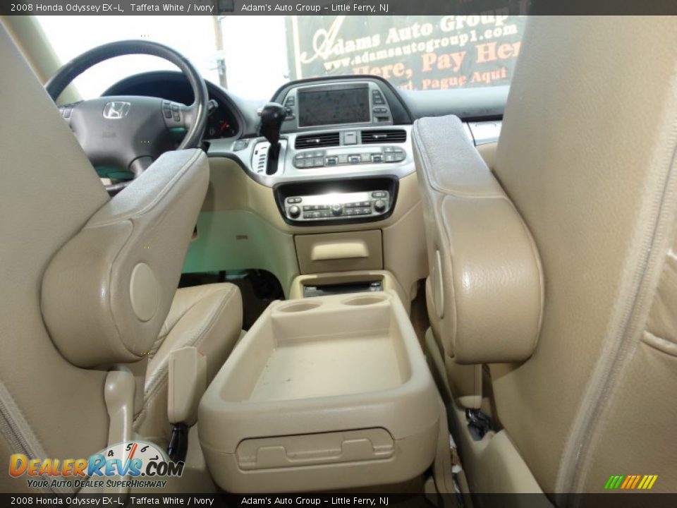 2008 Honda Odyssey EX-L Taffeta White / Ivory Photo #24