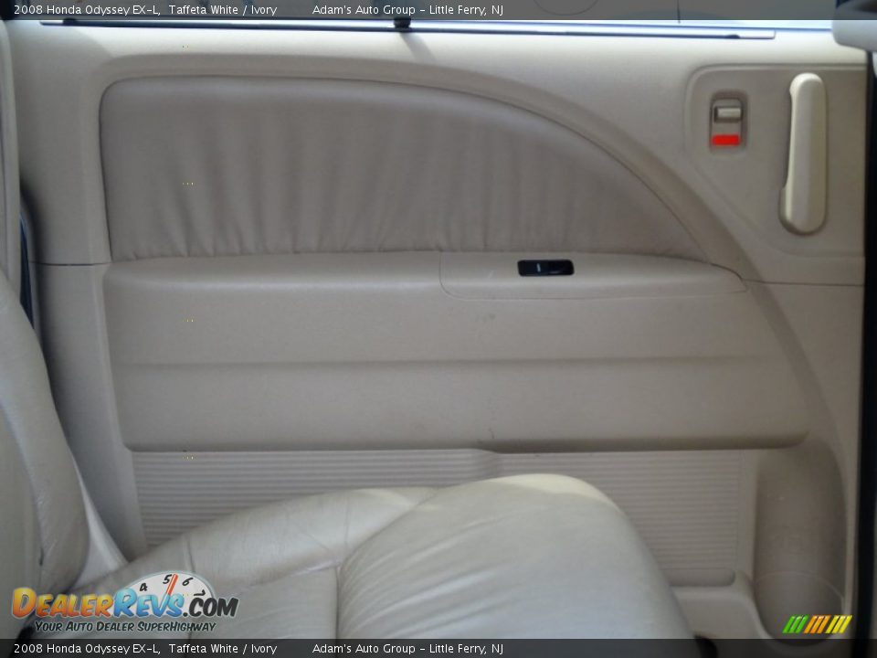 2008 Honda Odyssey EX-L Taffeta White / Ivory Photo #27