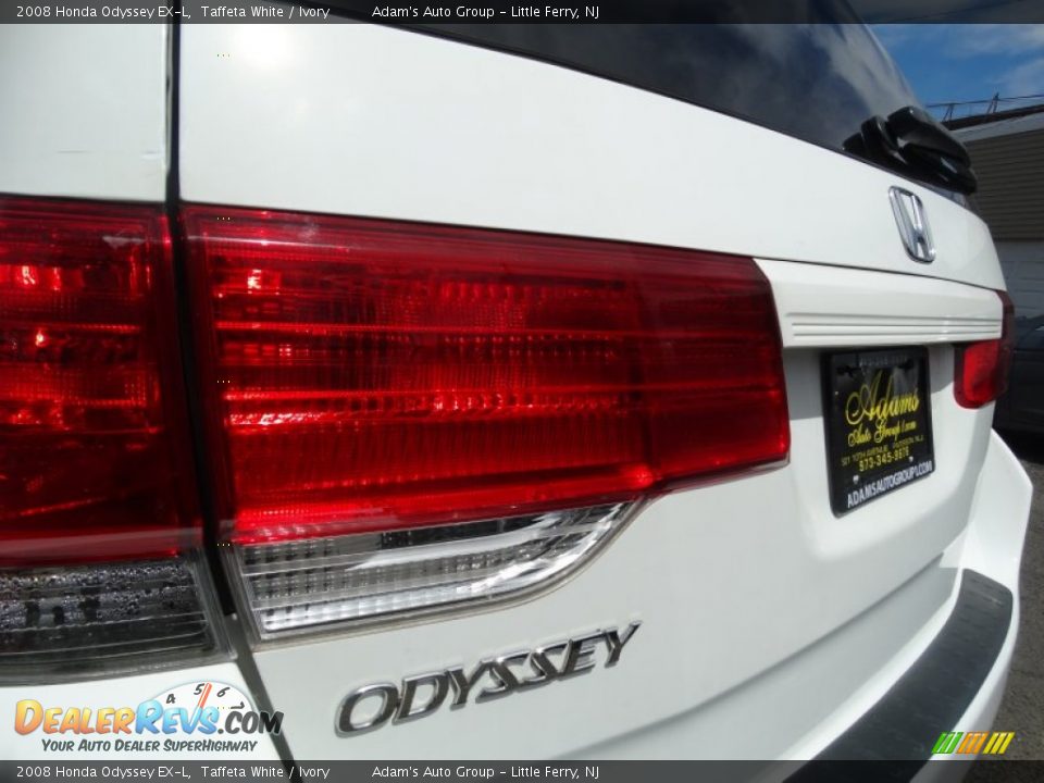2008 Honda Odyssey EX-L Taffeta White / Ivory Photo #32