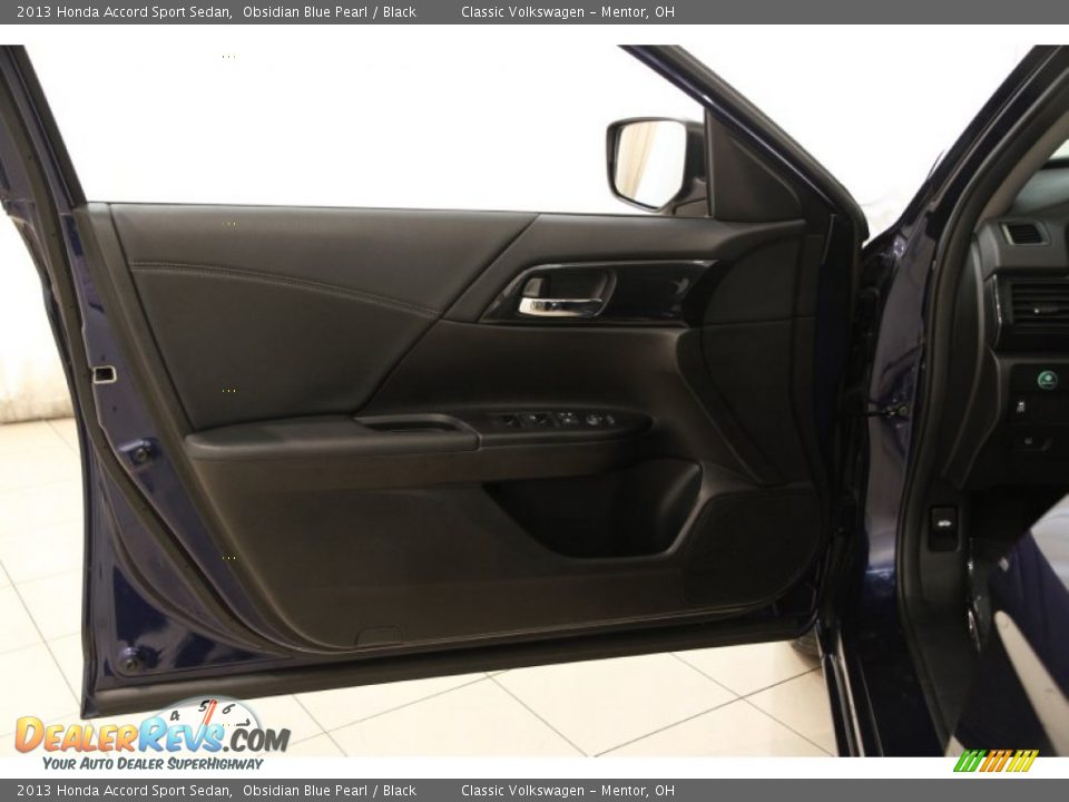 2013 Honda Accord Sport Sedan Obsidian Blue Pearl / Black Photo #4