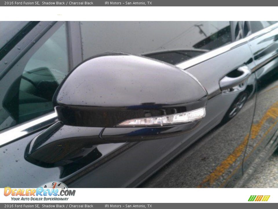 2016 Ford Fusion SE Shadow Black / Charcoal Black Photo #6