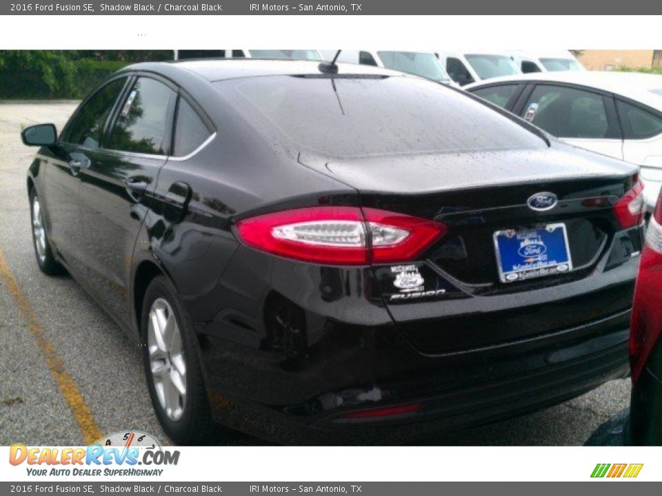 2016 Ford Fusion SE Shadow Black / Charcoal Black Photo #8