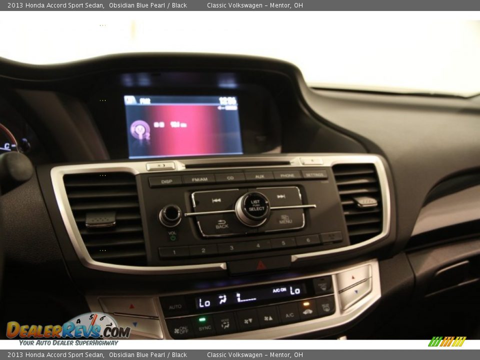 2013 Honda Accord Sport Sedan Obsidian Blue Pearl / Black Photo #8