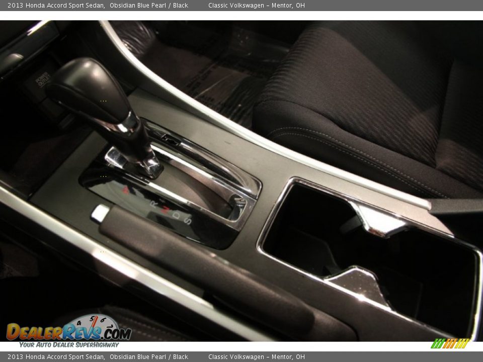 2013 Honda Accord Sport Sedan Obsidian Blue Pearl / Black Photo #12