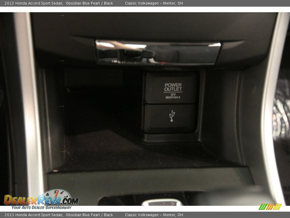 2013 Honda Accord Sport Sedan Obsidian Blue Pearl / Black Photo #13