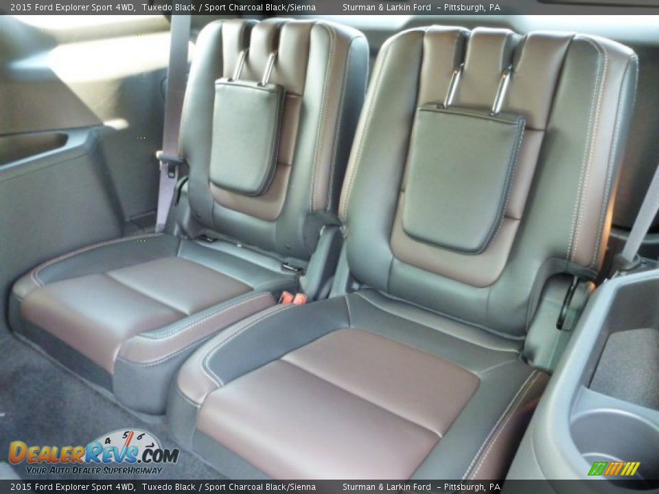 Rear Seat of 2015 Ford Explorer Sport 4WD Photo #10