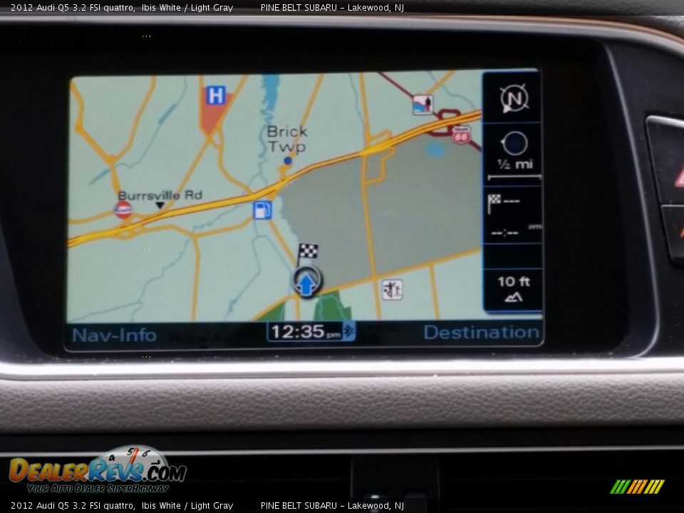 2012 Audi Q5 3.2 FSI quattro Ibis White / Light Gray Photo #18