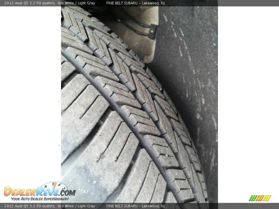 2012 Audi Q5 3.2 FSI quattro Ibis White / Light Gray Photo #22