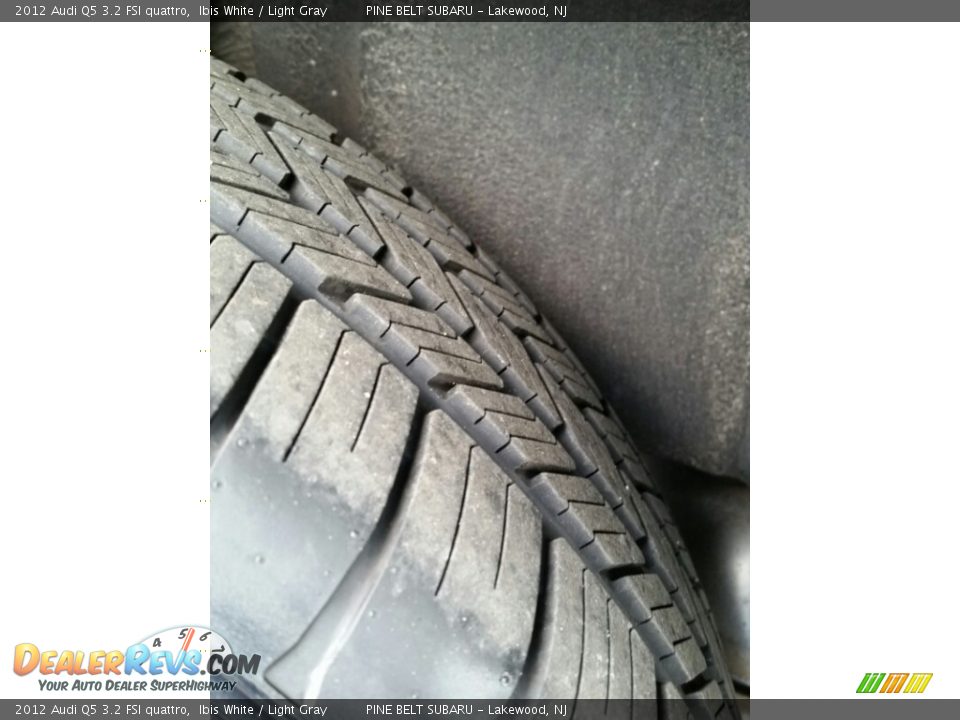 2012 Audi Q5 3.2 FSI quattro Ibis White / Light Gray Photo #23