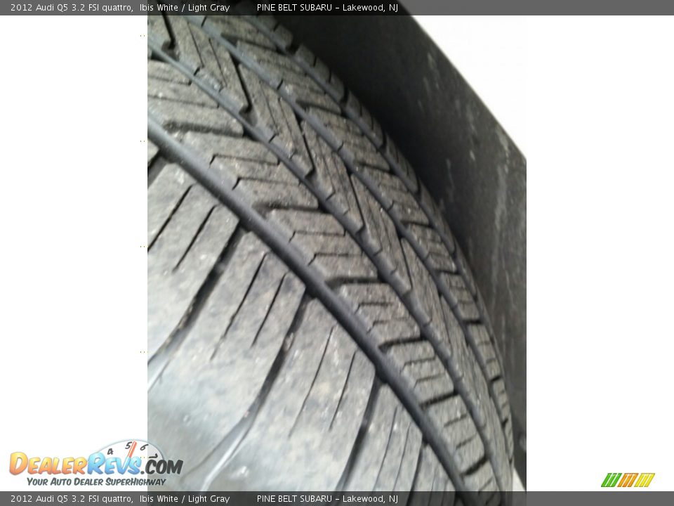 2012 Audi Q5 3.2 FSI quattro Ibis White / Light Gray Photo #25