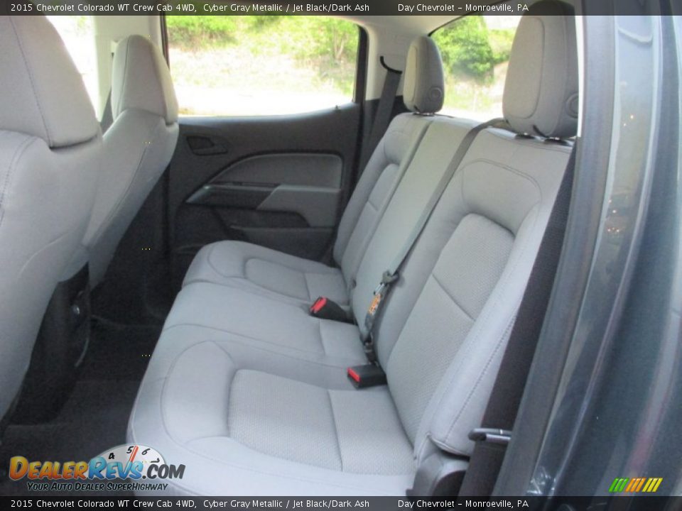 2015 Chevrolet Colorado WT Crew Cab 4WD Cyber Gray Metallic / Jet Black/Dark Ash Photo #13