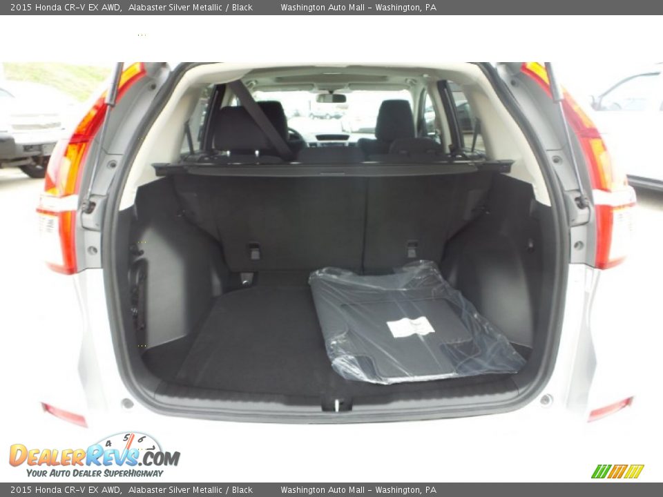 2015 Honda CR-V EX AWD Alabaster Silver Metallic / Black Photo #9