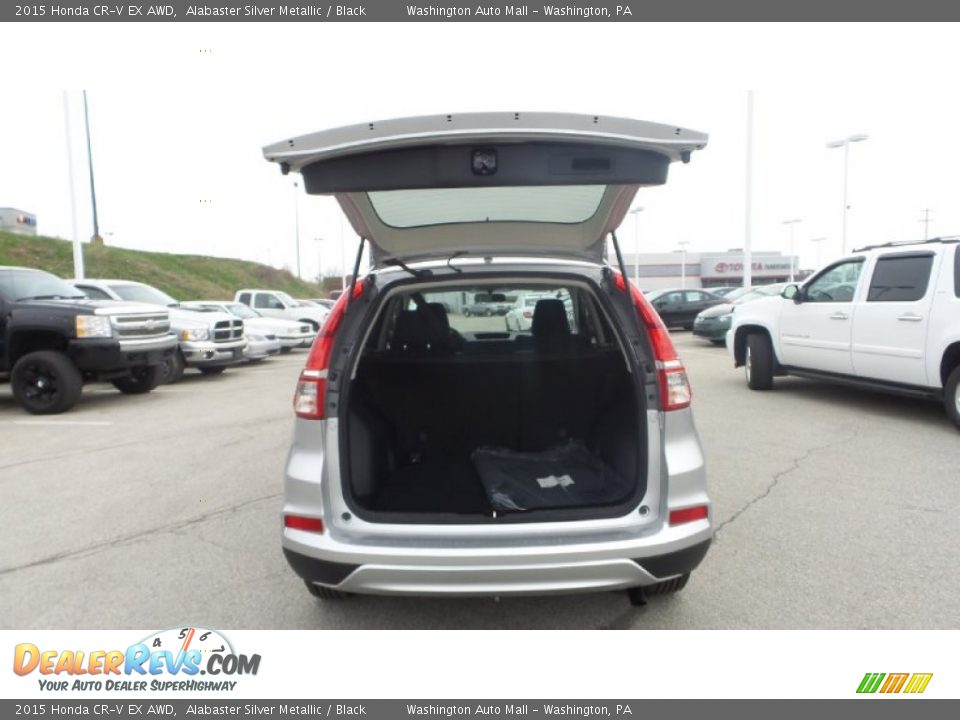 2015 Honda CR-V EX AWD Alabaster Silver Metallic / Black Photo #10