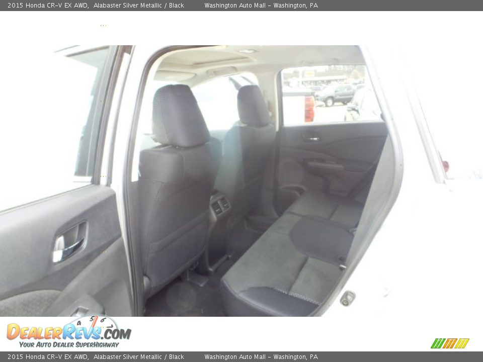 2015 Honda CR-V EX AWD Alabaster Silver Metallic / Black Photo #13