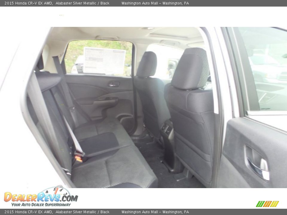 2015 Honda CR-V EX AWD Alabaster Silver Metallic / Black Photo #15