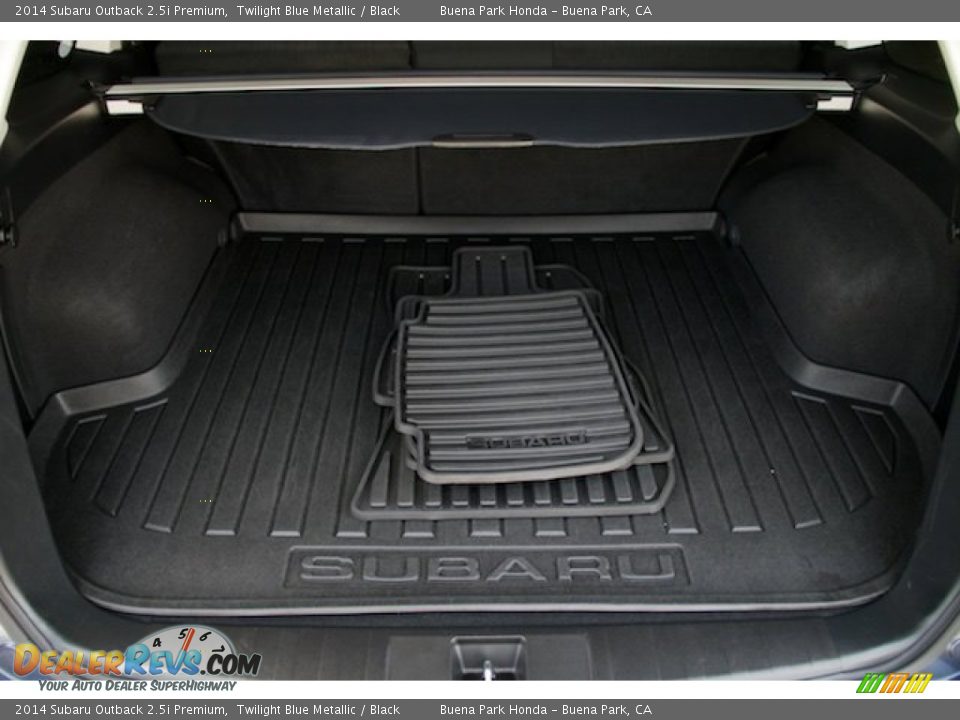 2014 Subaru Outback 2.5i Premium Twilight Blue Metallic / Black Photo #15