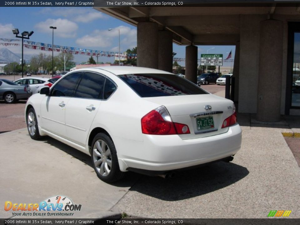 2006 Infiniti M 35x Sedan Ivory Pearl / Graphite Photo #3