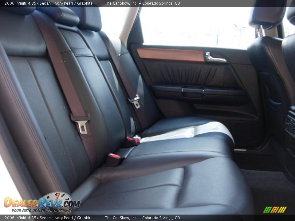 2006 Infiniti M 35x Sedan Ivory Pearl / Graphite Photo #11