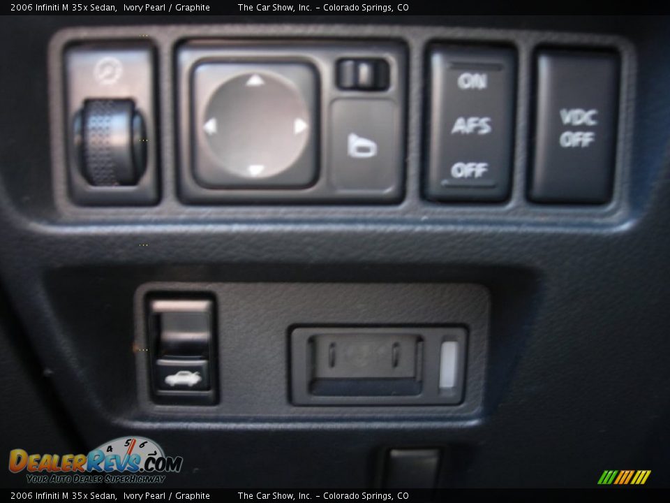 2006 Infiniti M 35x Sedan Ivory Pearl / Graphite Photo #14