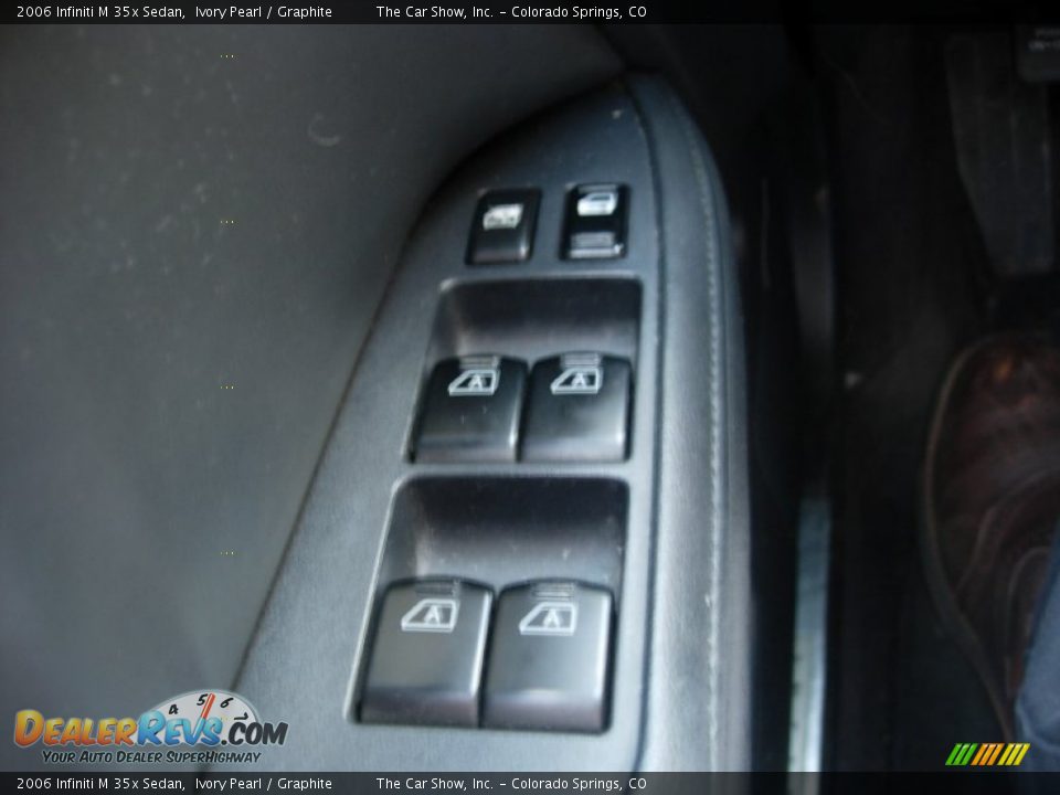 2006 Infiniti M 35x Sedan Ivory Pearl / Graphite Photo #15