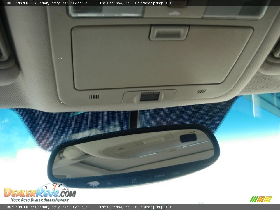 2006 Infiniti M 35x Sedan Ivory Pearl / Graphite Photo #16