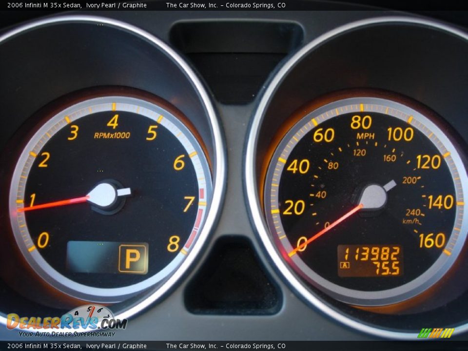 2006 Infiniti M 35x Sedan Ivory Pearl / Graphite Photo #17