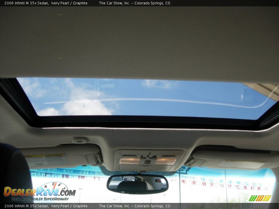 2006 Infiniti M 35x Sedan Ivory Pearl / Graphite Photo #20