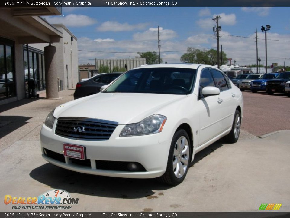 2006 Infiniti M 35x Sedan Ivory Pearl / Graphite Photo #21