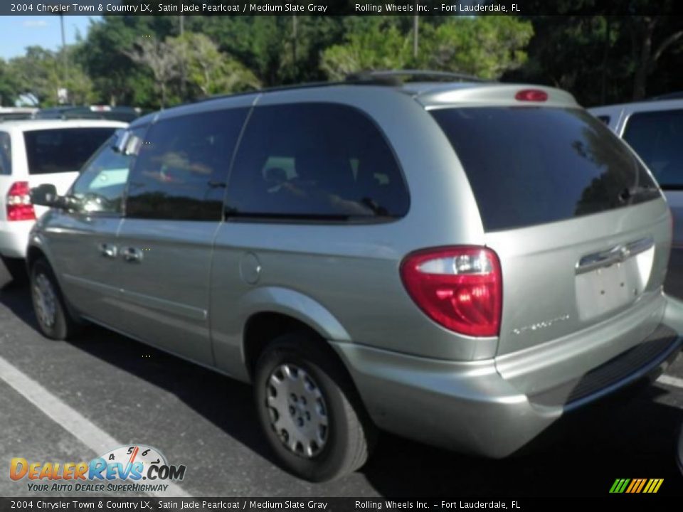 2004 Chrysler Town & Country LX Satin Jade Pearlcoat / Medium Slate Gray Photo #5
