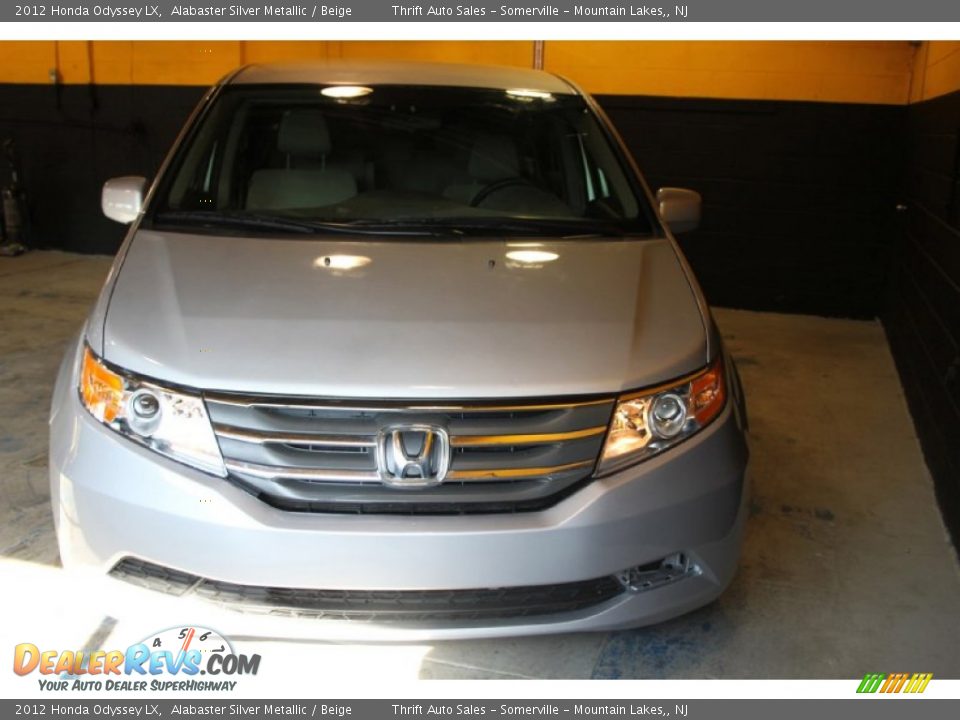 2012 Honda Odyssey LX Alabaster Silver Metallic / Beige Photo #6