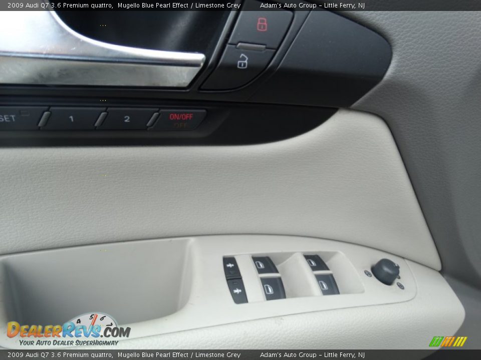 2009 Audi Q7 3.6 Premium quattro Mugello Blue Pearl Effect / Limestone Grey Photo #5