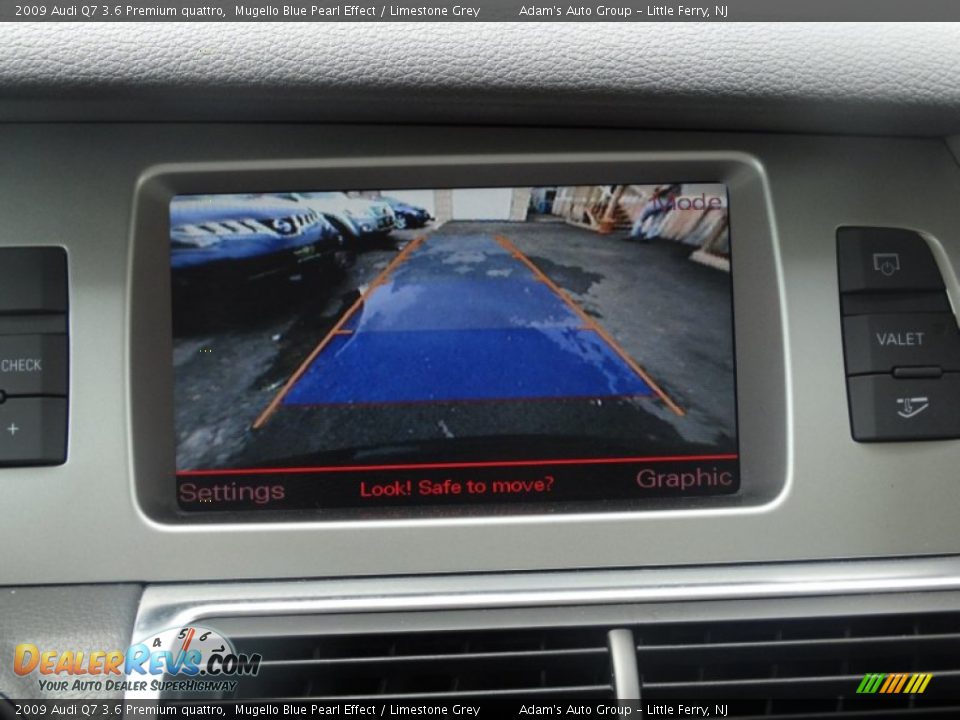 2009 Audi Q7 3.6 Premium quattro Mugello Blue Pearl Effect / Limestone Grey Photo #10