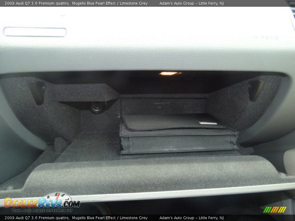 2009 Audi Q7 3.6 Premium quattro Mugello Blue Pearl Effect / Limestone Grey Photo #14