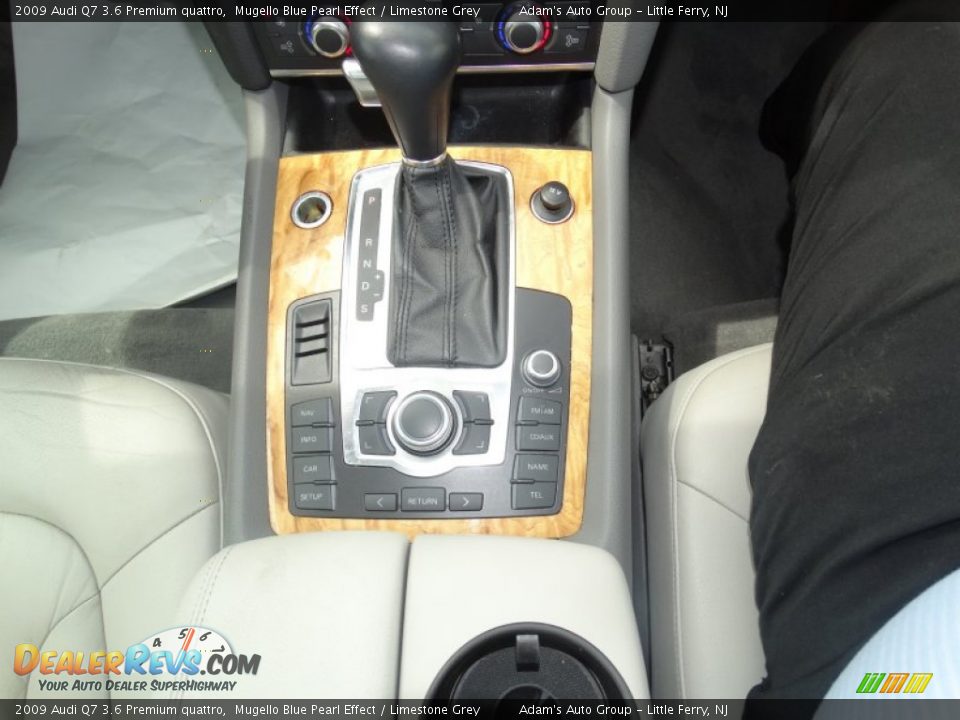 2009 Audi Q7 3.6 Premium quattro Mugello Blue Pearl Effect / Limestone Grey Photo #15