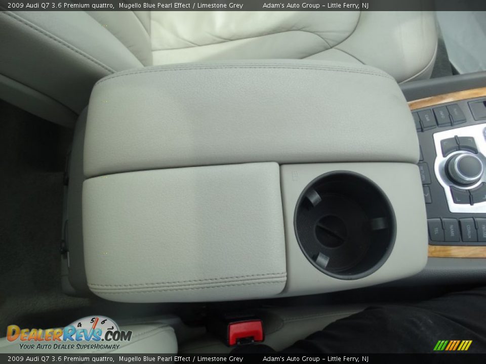 2009 Audi Q7 3.6 Premium quattro Mugello Blue Pearl Effect / Limestone Grey Photo #16