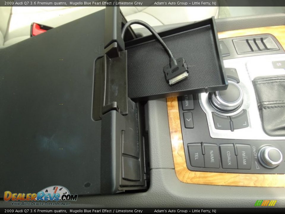 2009 Audi Q7 3.6 Premium quattro Mugello Blue Pearl Effect / Limestone Grey Photo #17