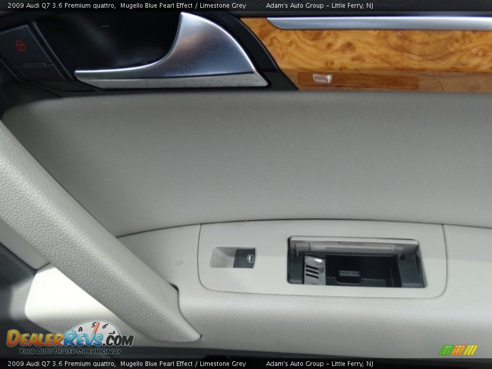 2009 Audi Q7 3.6 Premium quattro Mugello Blue Pearl Effect / Limestone Grey Photo #18
