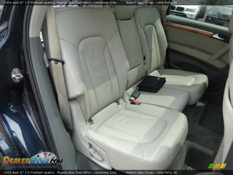 2009 Audi Q7 3.6 Premium quattro Mugello Blue Pearl Effect / Limestone Grey Photo #19