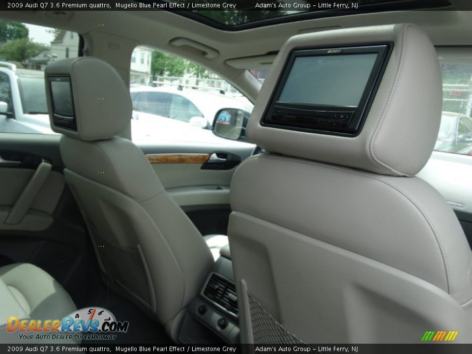 2009 Audi Q7 3.6 Premium quattro Mugello Blue Pearl Effect / Limestone Grey Photo #24