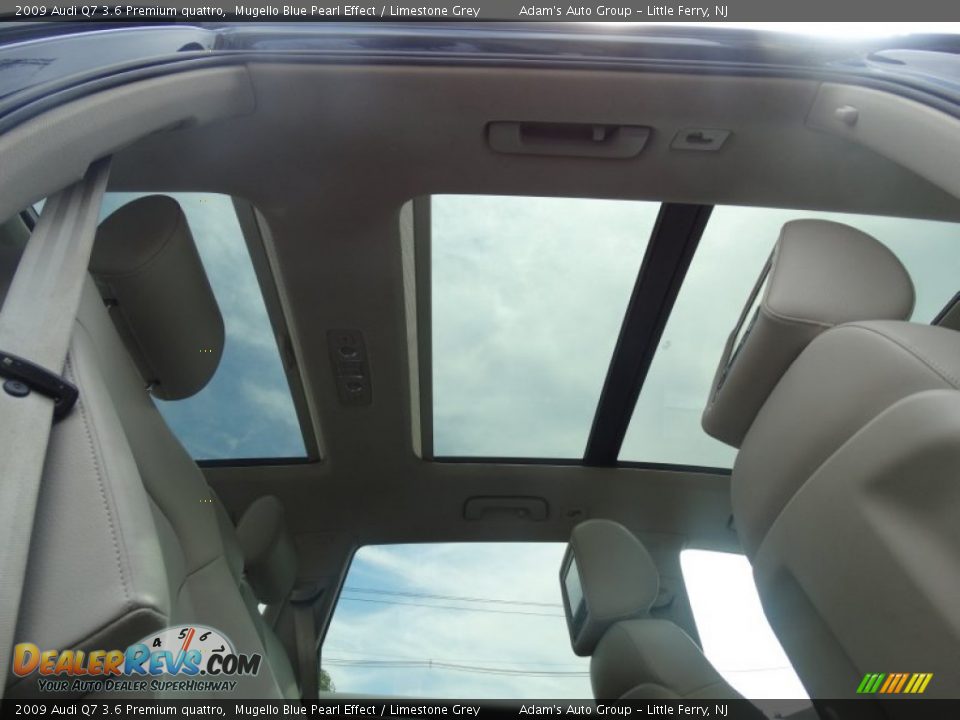 2009 Audi Q7 3.6 Premium quattro Mugello Blue Pearl Effect / Limestone Grey Photo #25