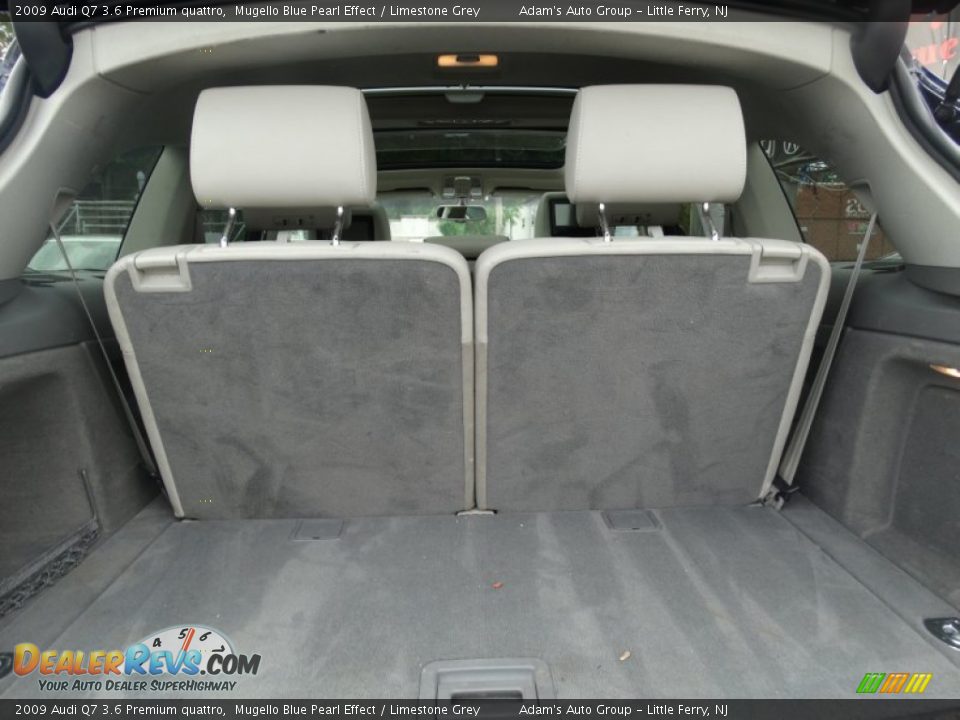 2009 Audi Q7 3.6 Premium quattro Mugello Blue Pearl Effect / Limestone Grey Photo #29