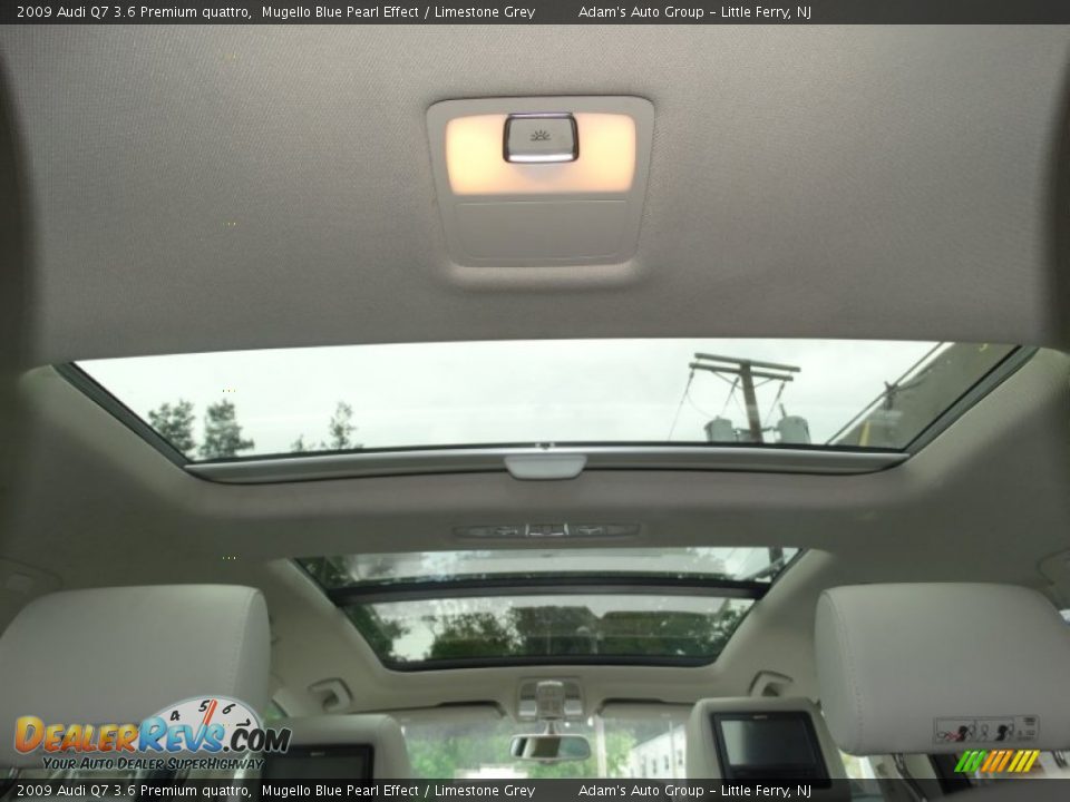 2009 Audi Q7 3.6 Premium quattro Mugello Blue Pearl Effect / Limestone Grey Photo #30