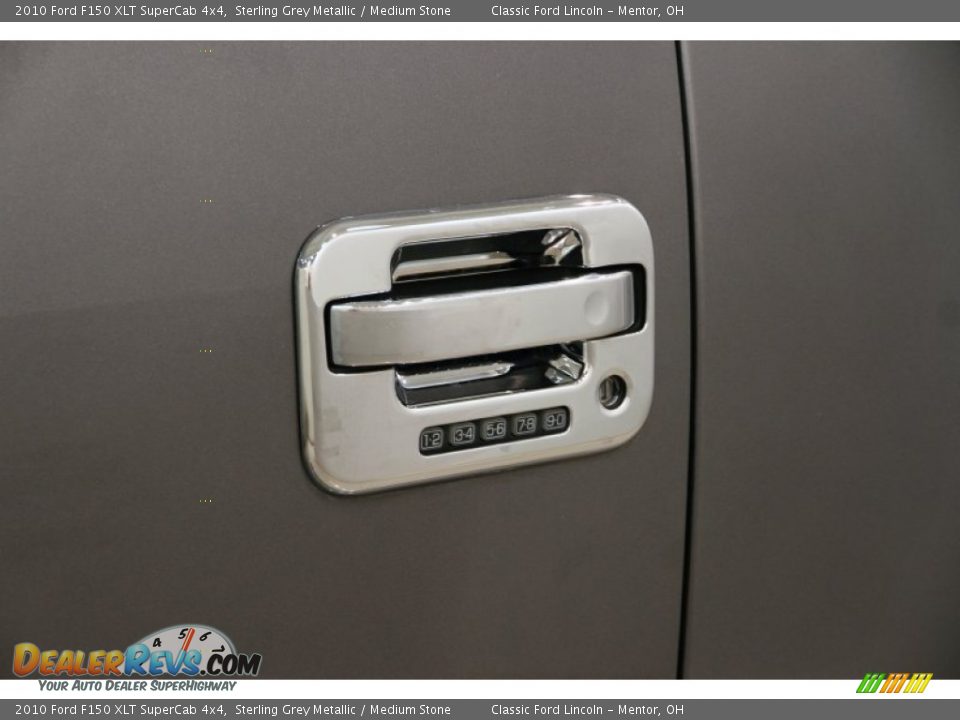 2010 Ford F150 XLT SuperCab 4x4 Sterling Grey Metallic / Medium Stone Photo #4
