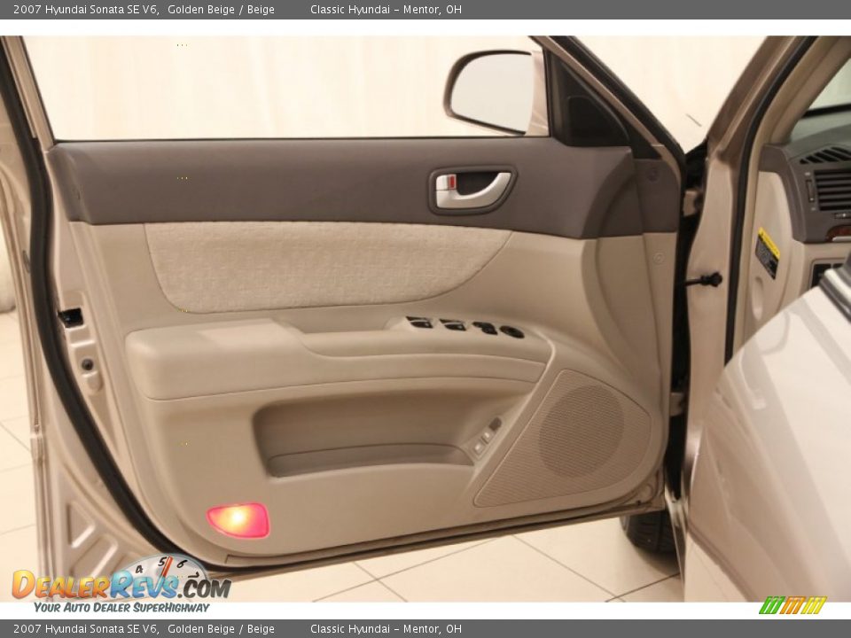 Door Panel of 2007 Hyundai Sonata SE V6 Photo #4