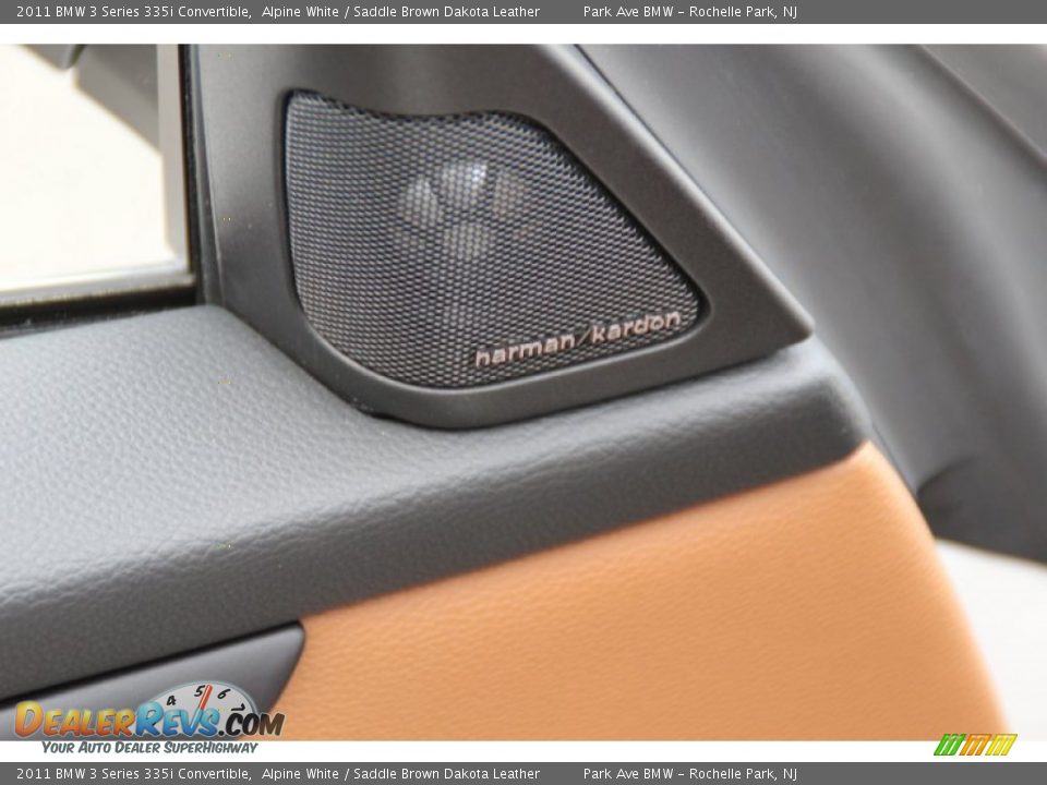 2011 BMW 3 Series 335i Convertible Alpine White / Saddle Brown Dakota Leather Photo #11