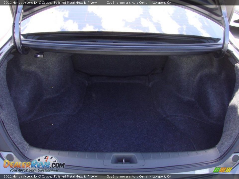 2011 Honda Accord LX-S Coupe Polished Metal Metallic / Ivory Photo #22