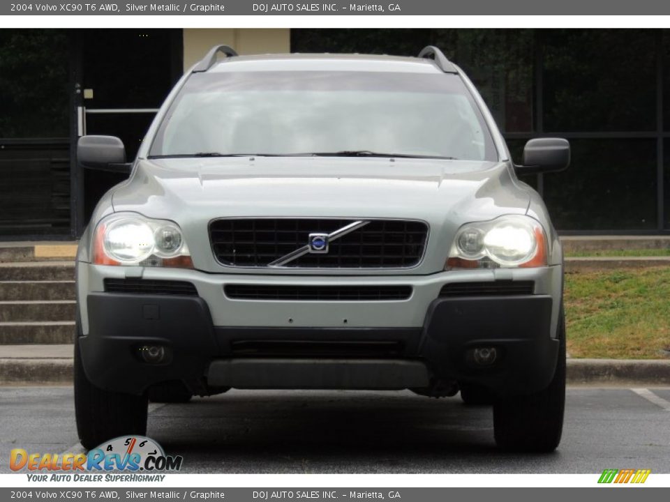 2004 Volvo XC90 T6 AWD Silver Metallic / Graphite Photo #3