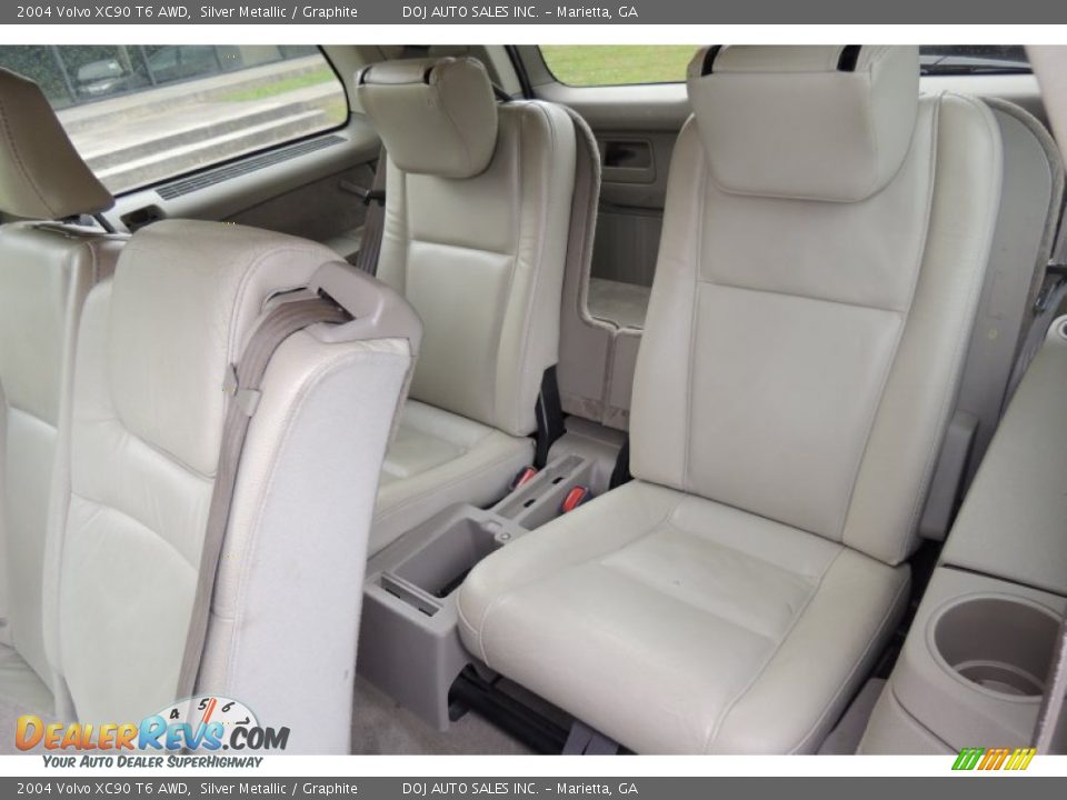 2004 Volvo XC90 T6 AWD Silver Metallic / Graphite Photo #20